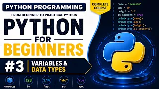 Python Tutorial for Beginners Variables Data Types