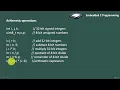 112 Arithmetic operation in embedded C