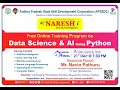 Day 6 APSSDC Data Science and AI using Python in Collaboration With Naresh Technologies