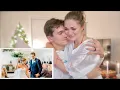 REACTING TO OUR WEDDING FOR THE FIRST TIME emotional