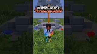 How to make custom commands on bedrock edition