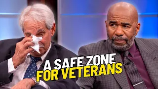 Transforming Shipping Containers Into Homes For Homeless Veterans! | Steve Harvey