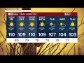 More record temperatures air quality alerts in the Valley