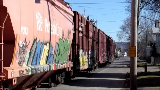Southbound on the NYS W Utica Branch