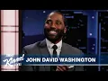 John David Washington on Working with Samuel L Jackson Mom s Acting Notes Family Thanksgiving