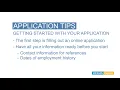Getting Started With Your Application