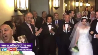 صدى البلد  أحمد موسى يحتفل بزفاف نجلته  منة الله  دندنها