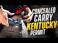 How to get your Kentucky concealed carry permit Updated