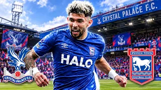 Julio Enciso es titular en el Crystal Palace vs Ipswich Town