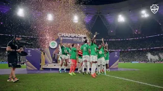 يا أيها الأخضر   يا أيها الأجمل   يا نخبتان تصنعان الفخر     الأهلي    دوري أبطال آسيا للنخبة دندنها