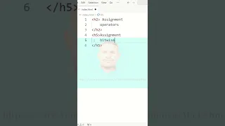 JavaScript Tutorial for Beginners JavaScript learn assignment operators bitwise tag