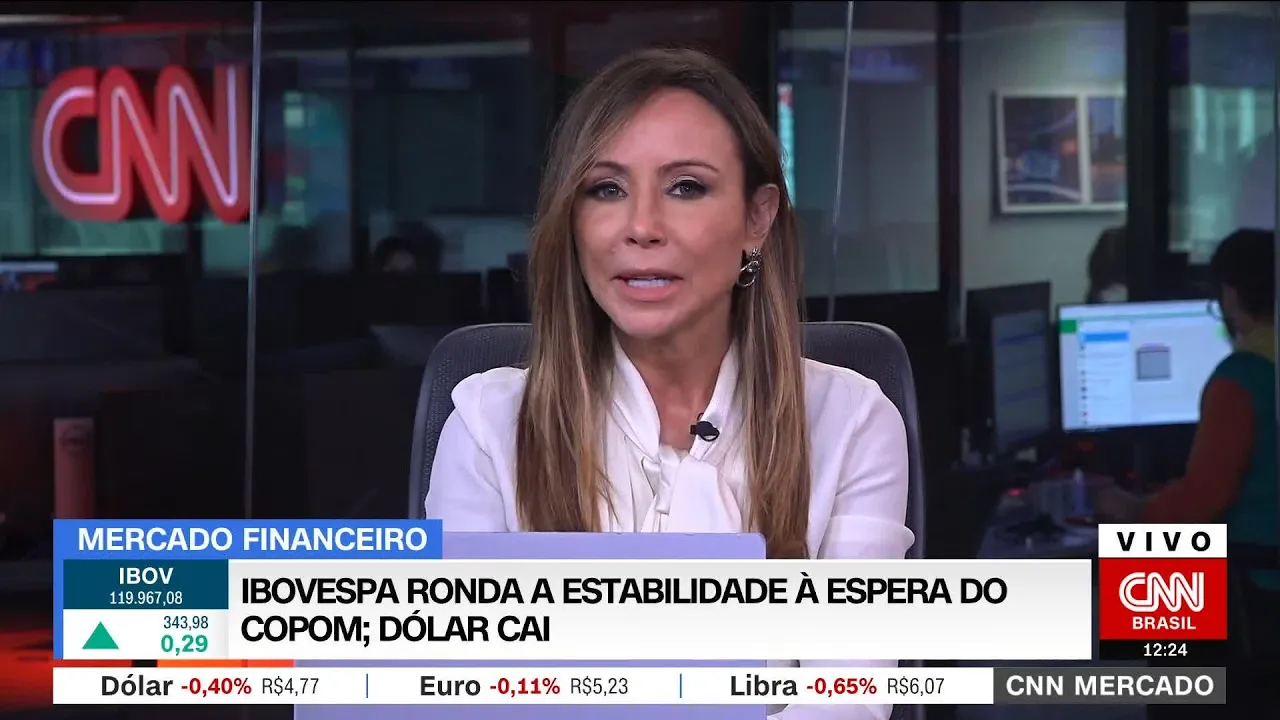 CNN Mercado: Ibovespa ronda a estabilidade à espera do Copom | 21/06/2023