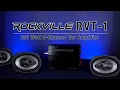 The Rockville RVT-1 250w RMS 2 Channel Car Amplifier Stereo Amp Full DEMO