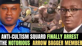 anti cultism squard finally arrest the notorious arrow bagger member 