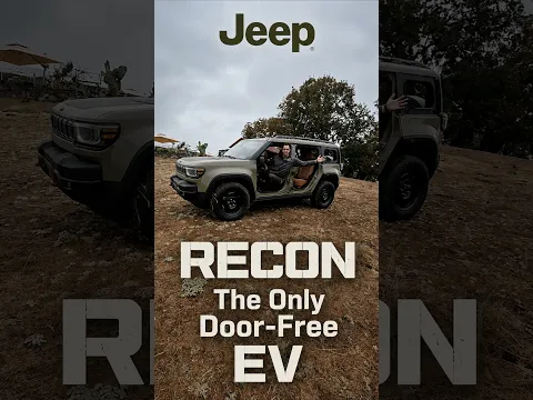 Jeep's Recon Is The First Door-Free Open-Air EV | Wrangler-light?
