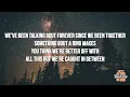 Bailey Zimmerman - Rock and A Hard Place (Lyrics) "We been swinging and missing"