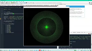 Python Rhombus Flower