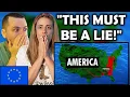 European Girl Reacts to US States Are Bigger Than European Countries