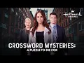 Crossword Mysteries A Puzzle To Die For Hallmark Movies