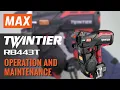 MAX USA Corp - How to Use the MAX TwinTier RB443T
