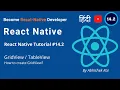 React Native GridView TableView React Native Tutorial in Hindi