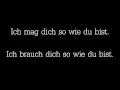 MoTrip – So wie du bist [Lyrics]