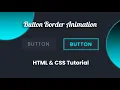 Discover the EASIEST Way to Create Button Border Hover Animation Effects in HTML CSS