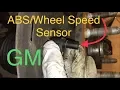 Clean Replace ABS Wheel Speed Sensor GM Yukon Tahoe Suburban Escalade GMC Chevrolet Chevy