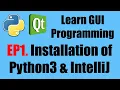 GUI Programming EP1 Installation of Python Intellij