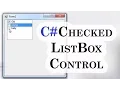 052 - C Checked ListBox Control