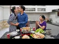 Download Lagu CEO David Brings Tieu San Home: A Sweet Moment of Love in Front of His Mother