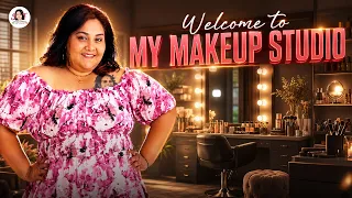 Inside My Dream Makeup Studio | Full Studio Tour & Setup ✨ | Snazzy Tamilachi
