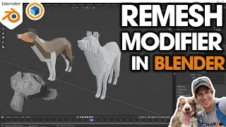 How to Use the REMESH Modifier in Blender Step by Step Tutorial