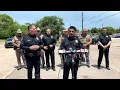 Media Briefing on Officer Involved Shooting at 6300 N Wayside Drive