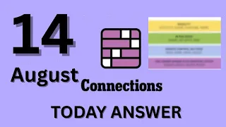 Connections NYT Hints For Today s Puzzle Fri Aug 14