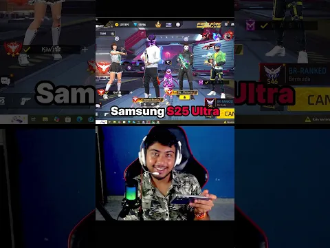 My Op Gameplay With S25 Ultra !! #playgalaxy #S25ultra