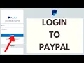 PayPal Login How to Login to PayPal Account PayPal Mobile