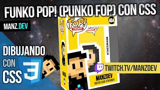 Caja Funko POP! - ManzDev (Edición limitada) con CSS