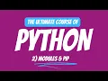 Modules Pip Python Tutorial - Day 2