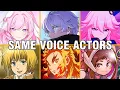 Lagu Honkai Impact 3rd All Flame Chasers Characters Japanese Dub Voice Actors Seiyuu Same Anime Character