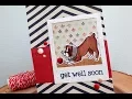 Dog Cone Get Well Copic Coloring Lawn Fawn