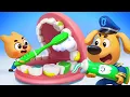 Download Lagu Menyikat Gigi🪥🦷 | Jaga Gigi Sehat | Kartun Anak | Kepala Polisi Labrador | BabyBus Bahasa Indonesia