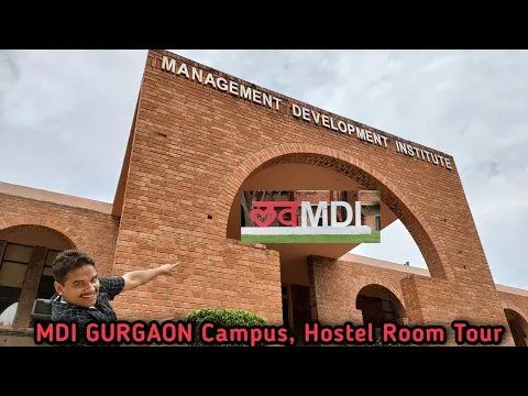 Download MP3 MDI Gurgaon Campus Tour | MDI College Gurgaon Campus, Hostel Room Tour| Management Development Inst.