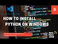 How to Install Python on Windows
