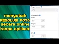 Download Lagu TANPA APLIKASI ! Cara mengubah RESOLUSI FOTO secara ONLINE