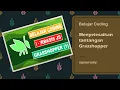 Belajar coding menyelesaikan tantangan Grasshopper