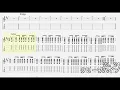23、24/クリープハイプ【バッキングギタータブ譜】 ドラムとギター音入り
