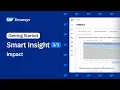 Smart Insight Revenue Impact Data Quality Settings Store Reporting