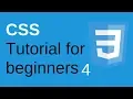 CSS Tutorial for Beginners Part 4 - CSS Selectors Class Selector Comments