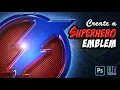 Photoshop Create a Your Own SUPERHERO Emblem